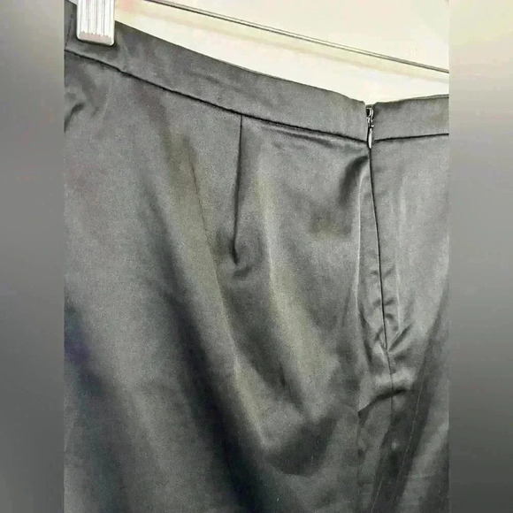 Vintage Forever 21 Women’s Black Straight Grunge Punk Goth Mini Skirt Small - Picture 11 of 13